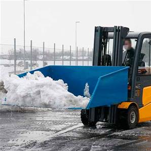 Pelle à neige puissante pour chariot élévateur